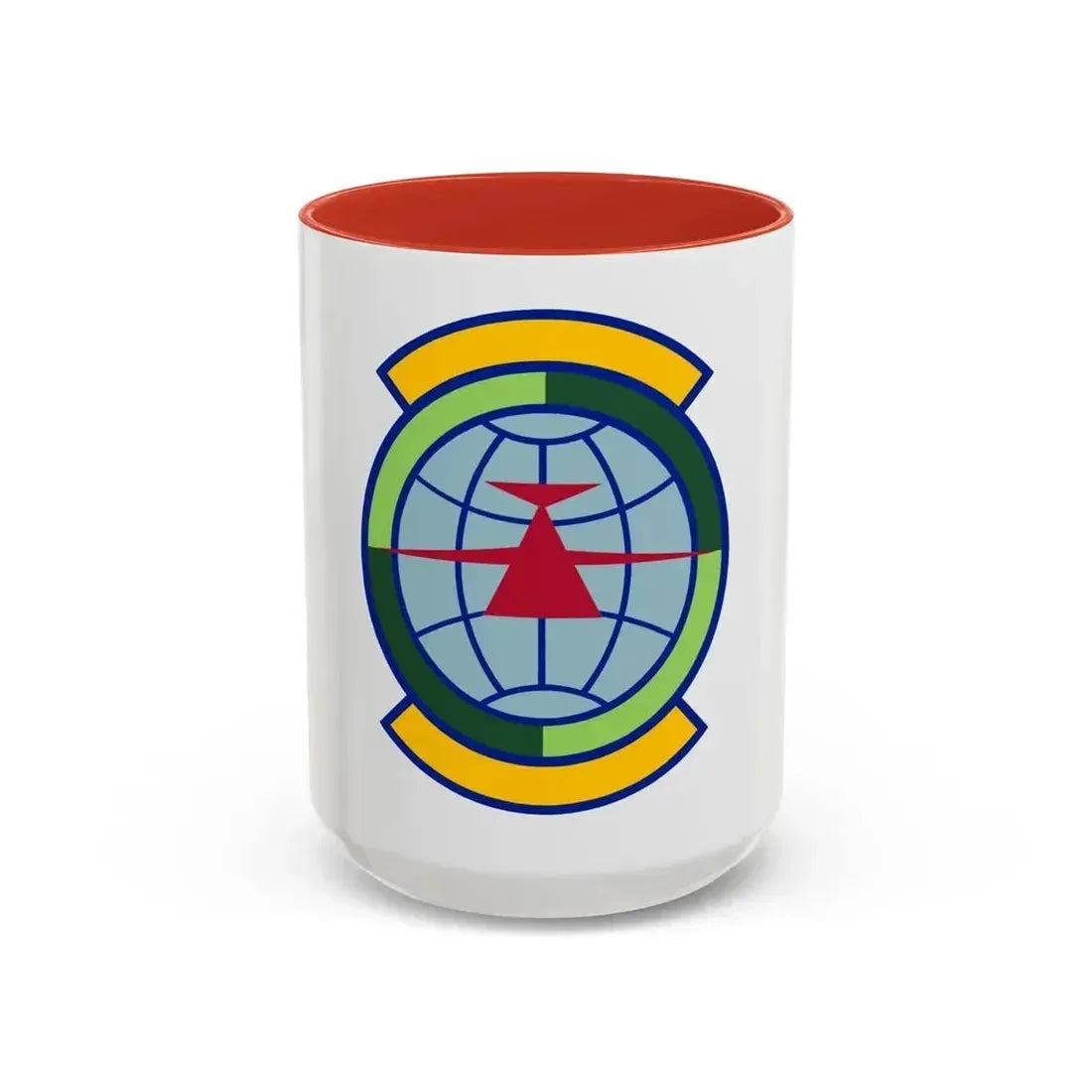 446 Maintenance Squadron (U.S. Air Force) Accent Coffee Mug 15oz Red - Go Mug Yourself