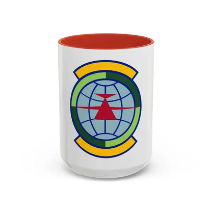 446 Maintenance Squadron (U.S. Air Force) Accent Coffee Mug 15oz Red - Go Mug Yourself