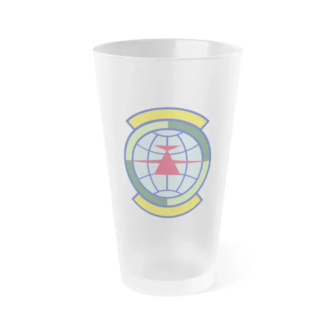 446 Maintenance Squadron (U.S. Air Force) Frosted Pint Glass 16oz - Go Mug Yourself