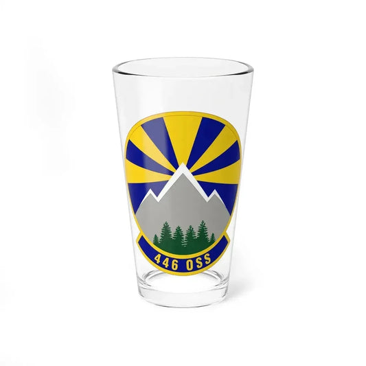 446 Operations Support Squadron (U.S. Air Force) Pint Glass 16oz 16oz - Go Mug Yourself