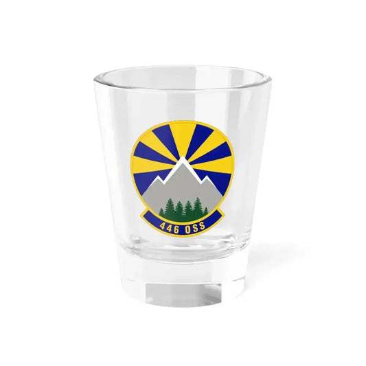 446 Operations Support Squadron (U.S. Air Force) Shot Glass 1.5oz 1.5oz - Go Mug Yourself