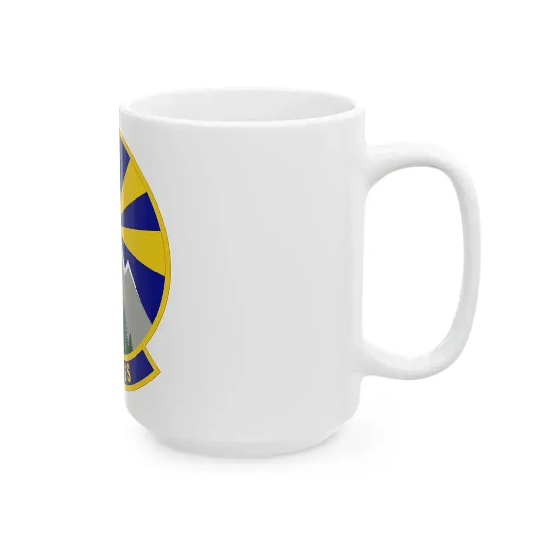 446 Operations Support Squadron (U.S. Air Force) White Coffee Mug - Go Mug Yourself