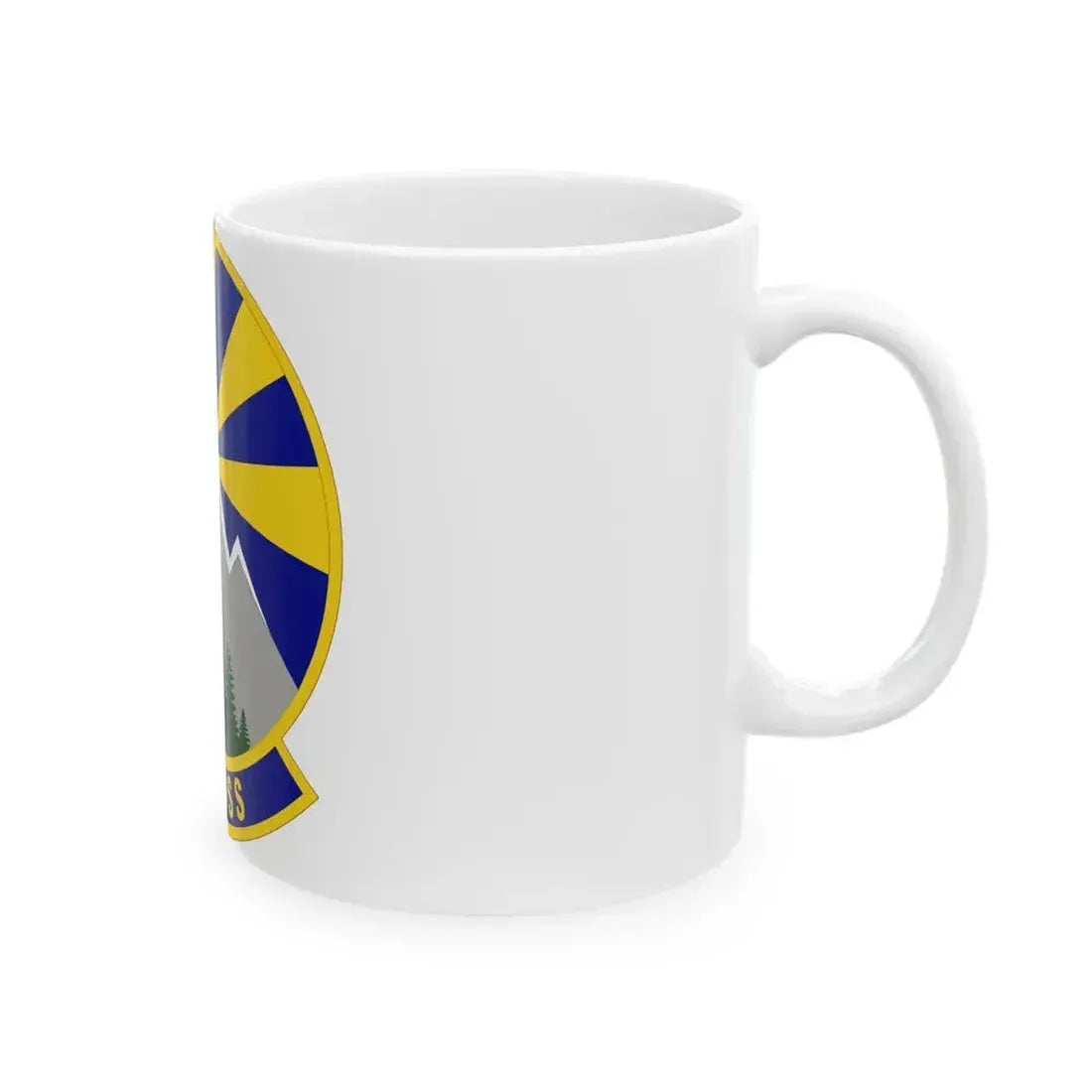 446 Operations Support Squadron (U.S. Air Force) White Coffee Mug - Go Mug Yourself