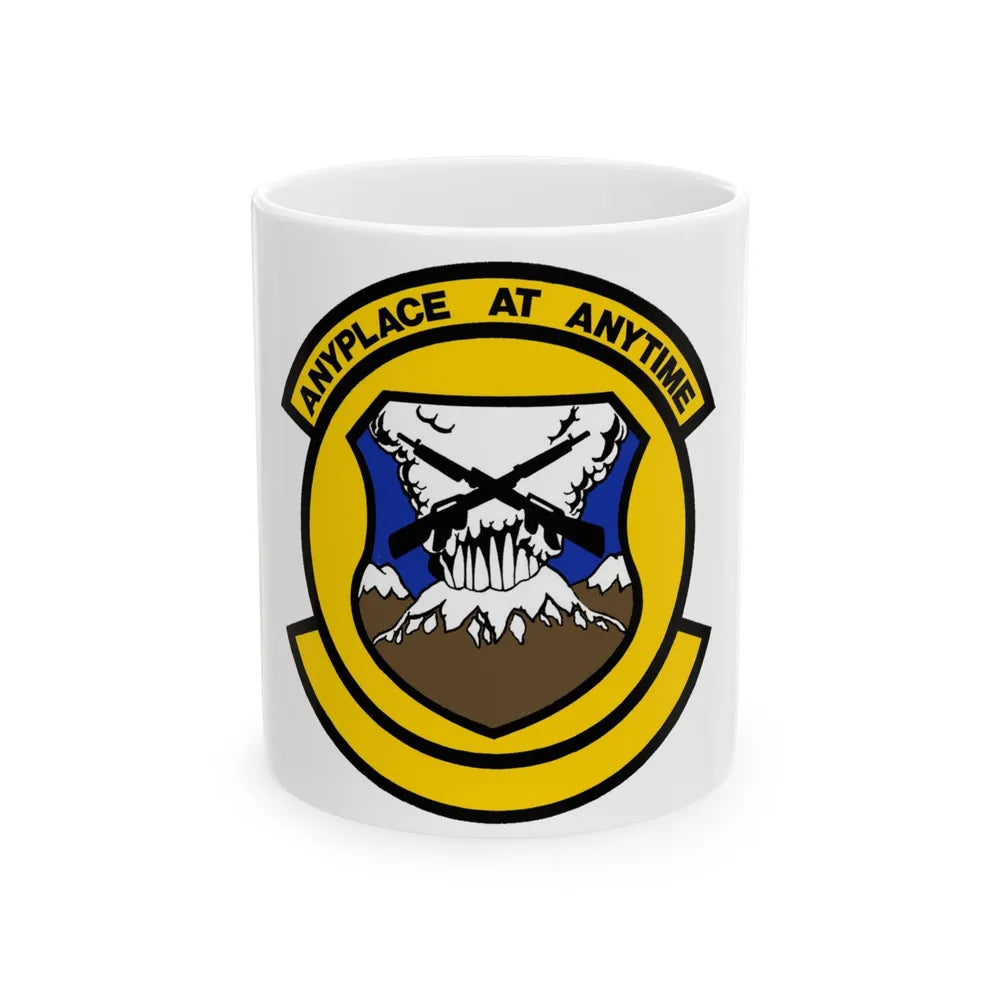 446 Security Forces Squadron AFRC (U.S. Air Force) White Coffee Mug-11oz-Go Mug Yourself