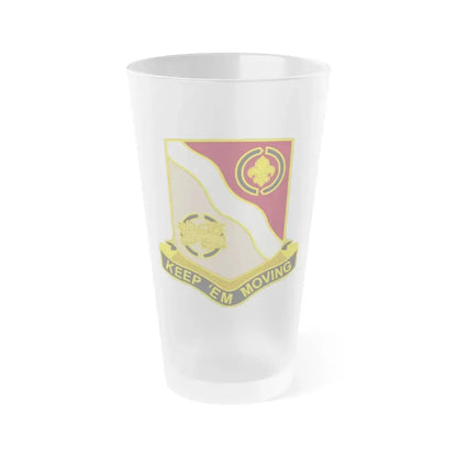 446 Transportation Battalion (U.S. Army) Frosted Pint Glass 16oz Default Title - Go Mug Yourself