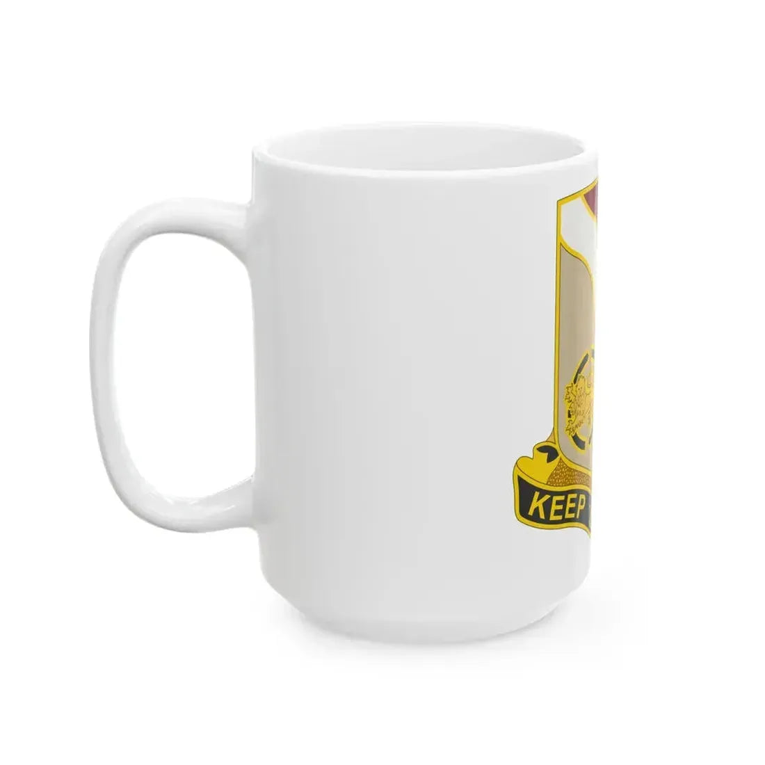 446 Transportation Battalion (U.S. Army) White Coffee Mug - Go Mug Yourself