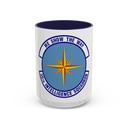 30 Intelligence Squadron AFISRA (U.S. Air Force) Accent Coffee Mug