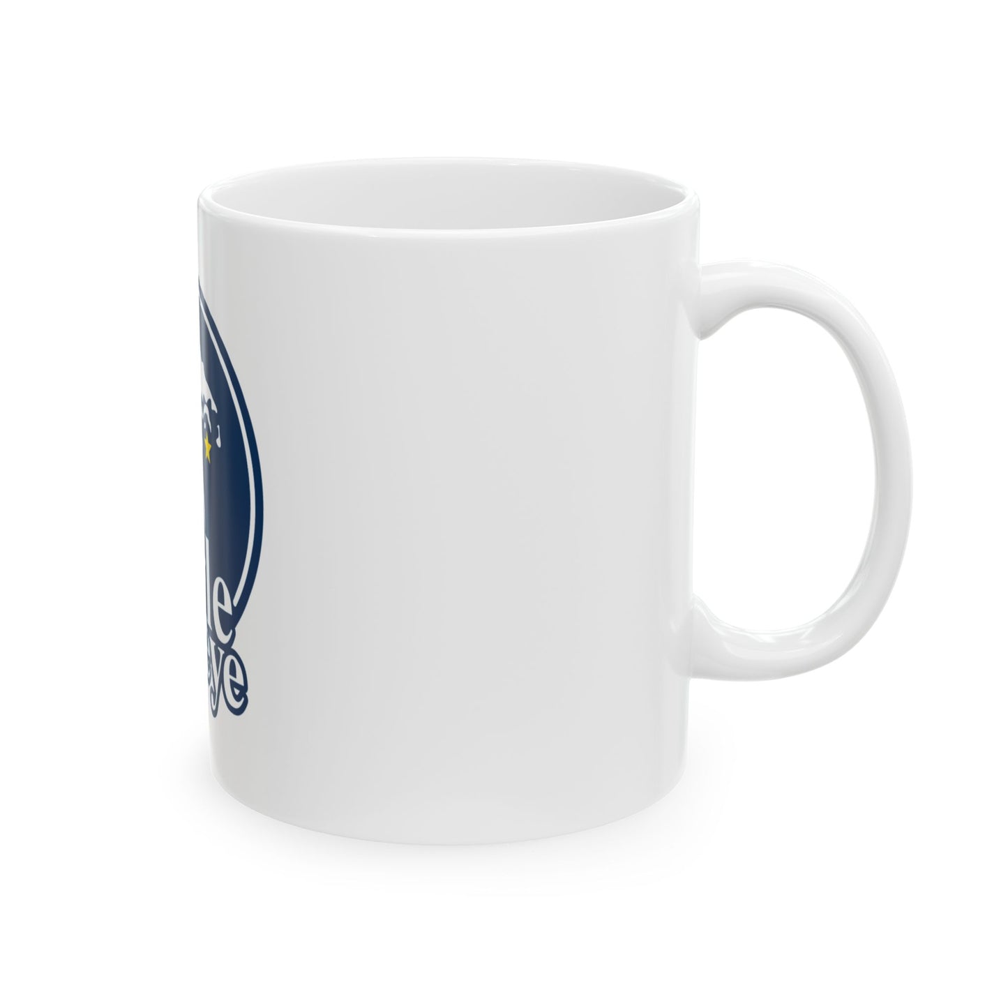 USCG Eagle Eye (U.S. Coast Guard) White Coffee Mug