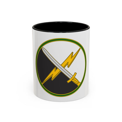 First Information Operations Command CSIB (U.S. Army) Accent Coffee Mug