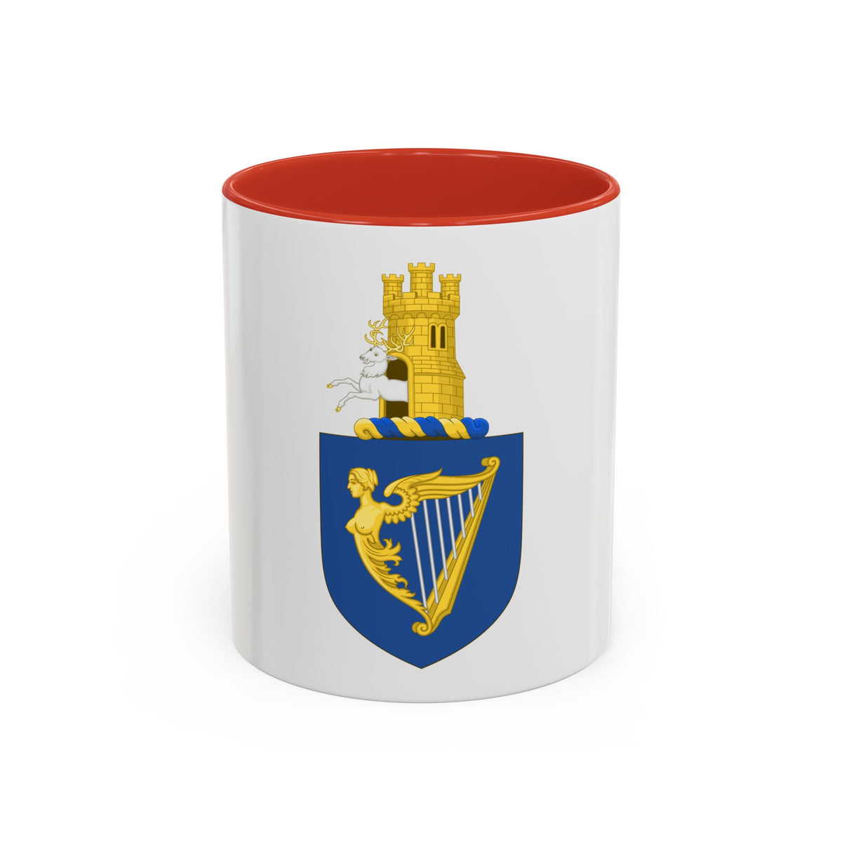 Royal arms of Ireland - Accent Coffee Mug