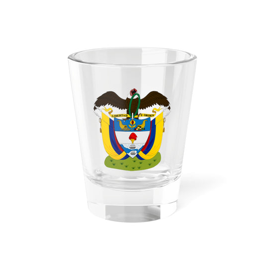 Coat of arms of Colombia (1890) - Shot Glass 1.5oz