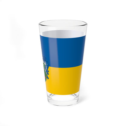 Flag of Sarosd (Hungary) Pint Glass 16oz