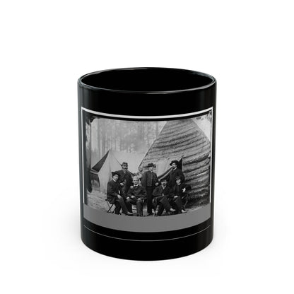 Brandy Station, Va. Clerks At Army Of The Potomac Headquarters (U.S. Civil War) Black Coffee Mug