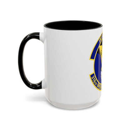 316th Operations Support Squadron (U.S. Air Force) Accent Coffee Mug
