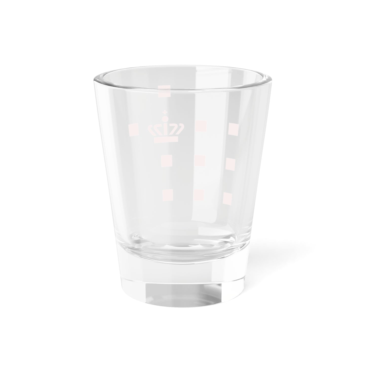 Logo of Danish Defence Estates and Infrastructure Organisation (Denmark) (Coat of Arms) Shot Glass 1.5oz