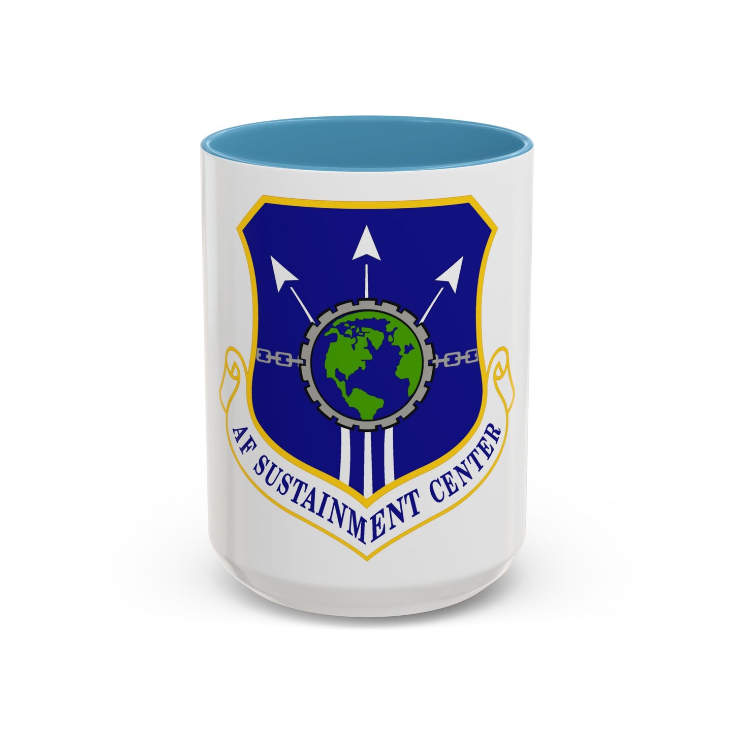 Air Force Sustainment Center (U.S. Air Force) Accent Coffee Mug