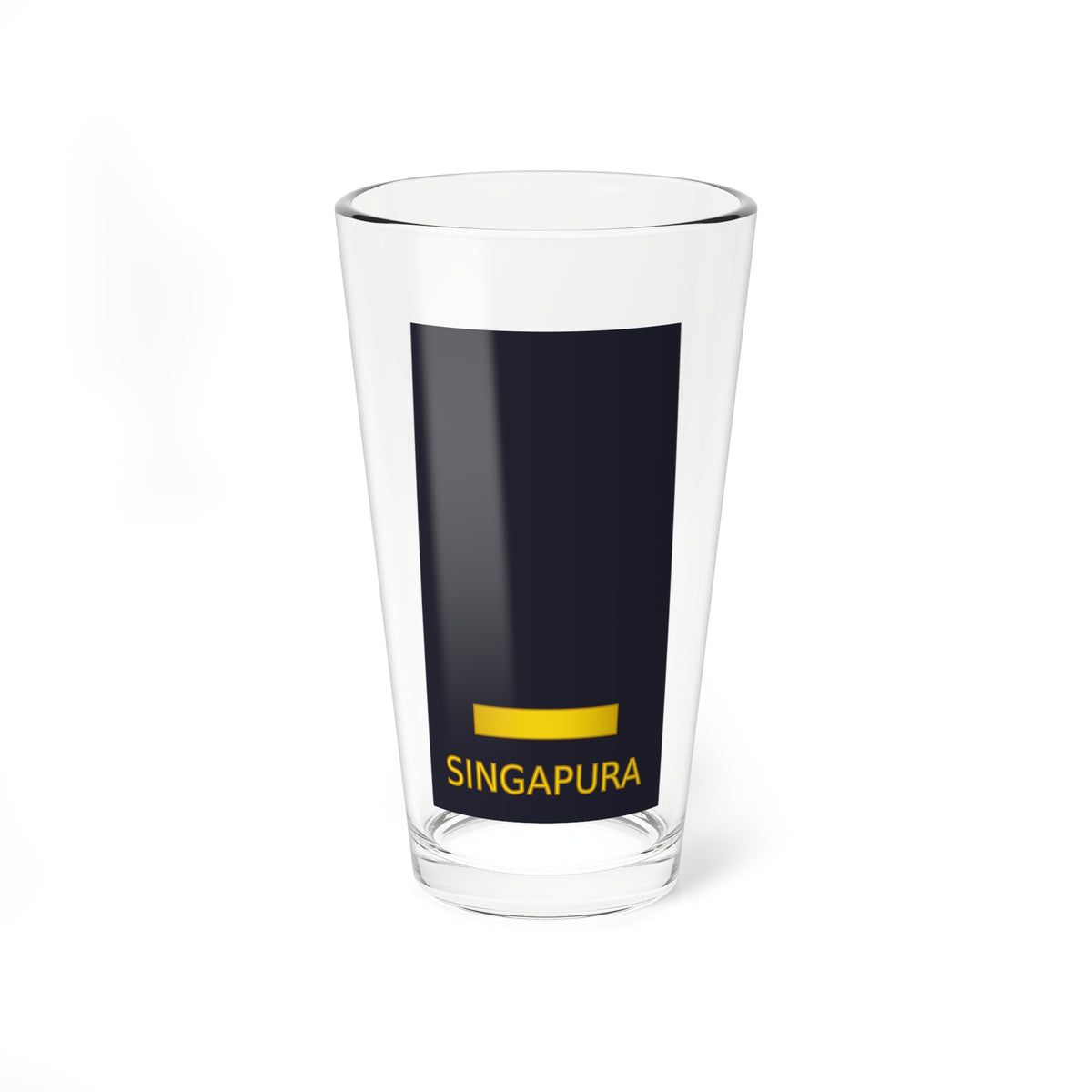 01 RSAF OF01a (Singapore) (Military Rank) Pint Glass 16oz