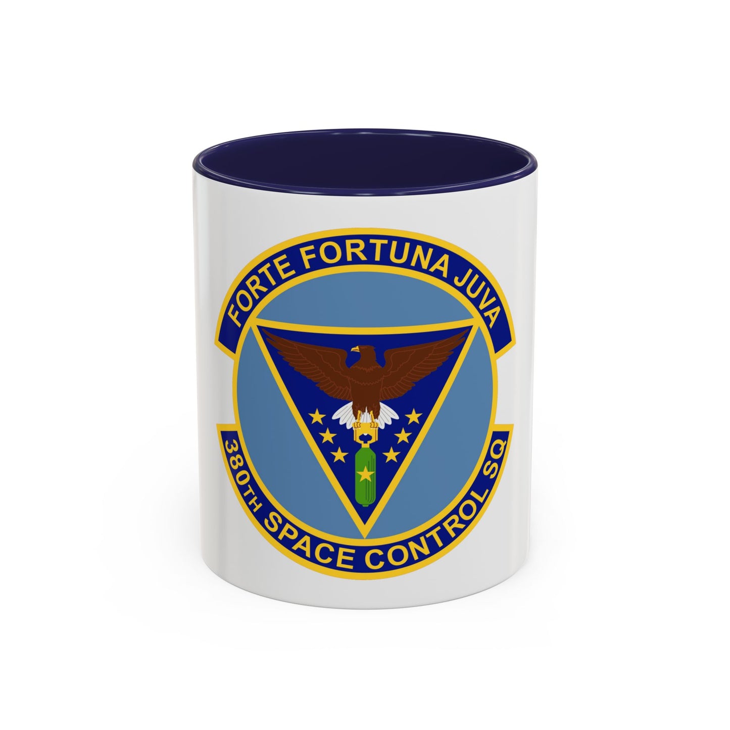 380th Space Control Squadron (U.S. Air Force) Accent Coffee Mug