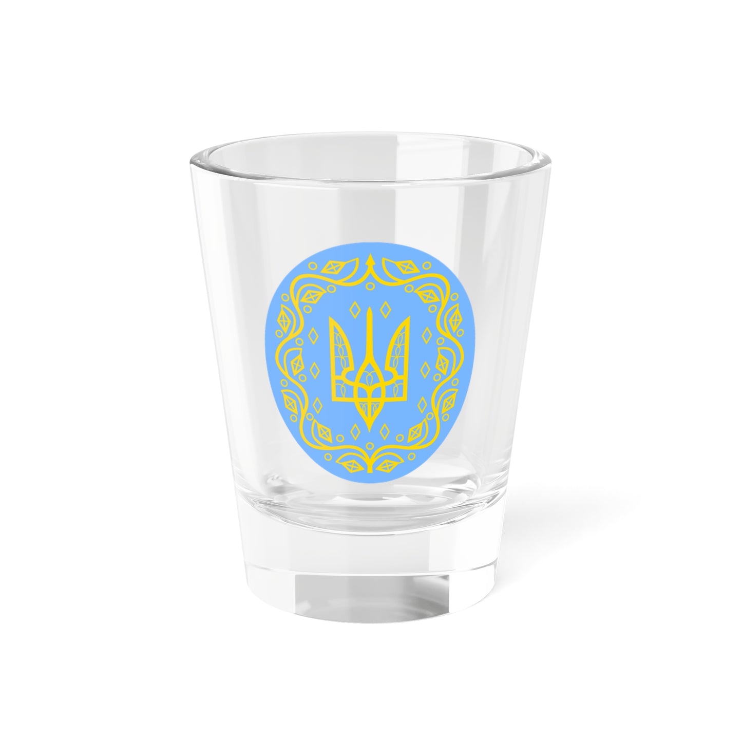 Coat of arms of Ukrainian People's Republic 2 - Shot Glass 1.5oz