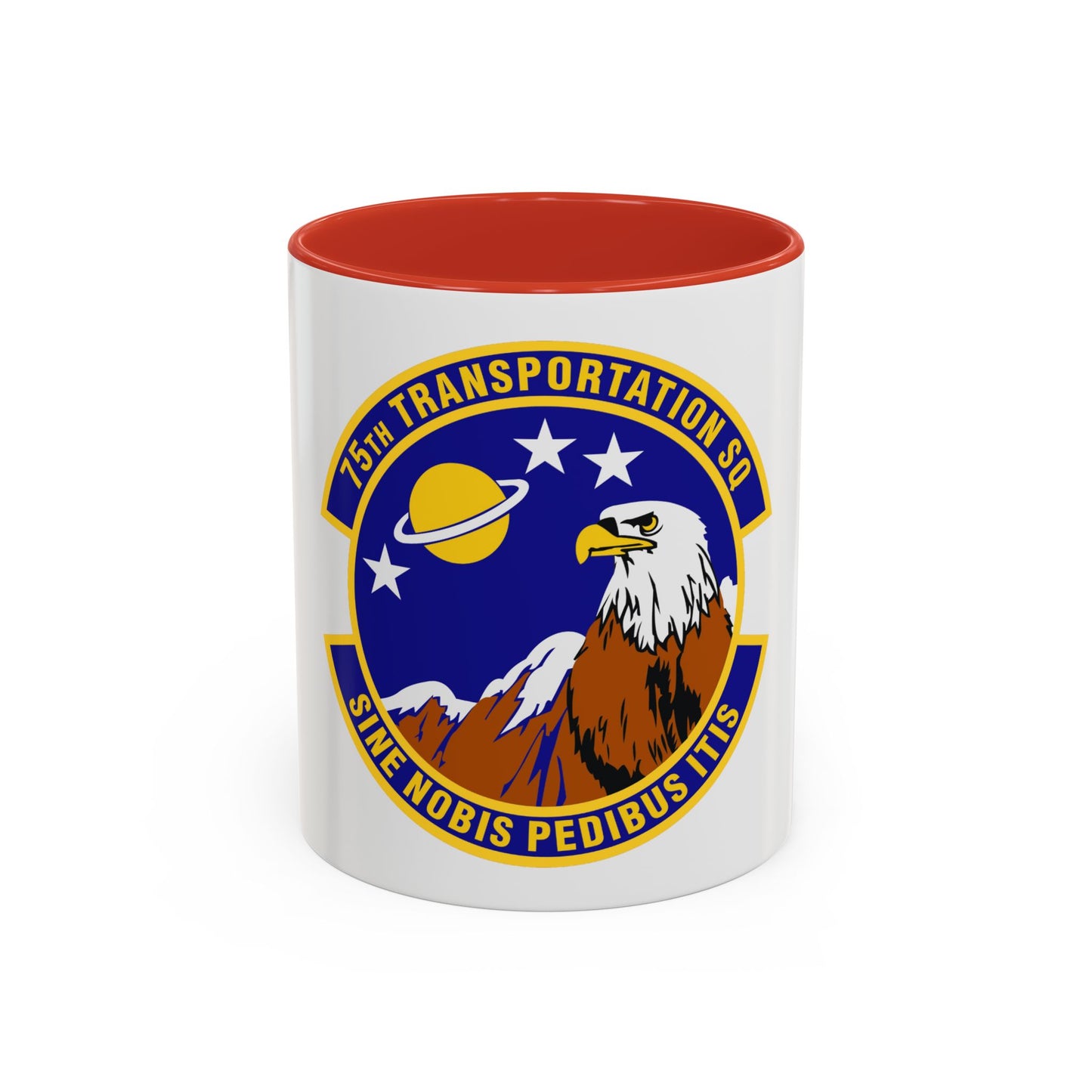 75th Transportation Squadron (U.S. Air Force) Accent Coffee Mug