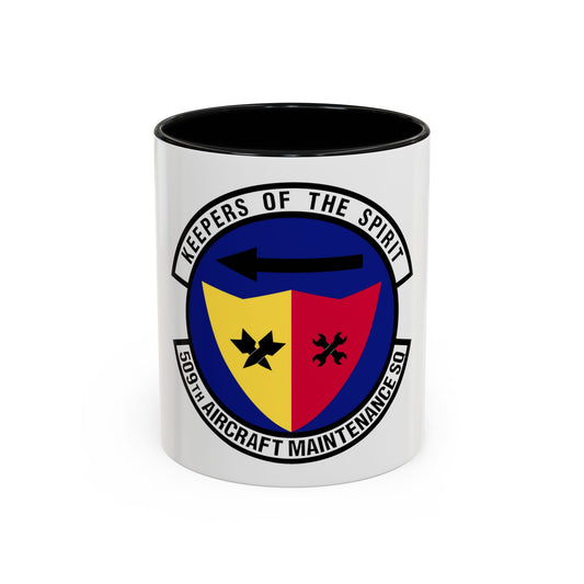 509th Aircraft Maintenance Squadron (U.S. Air Force) Accent Coffee Mug