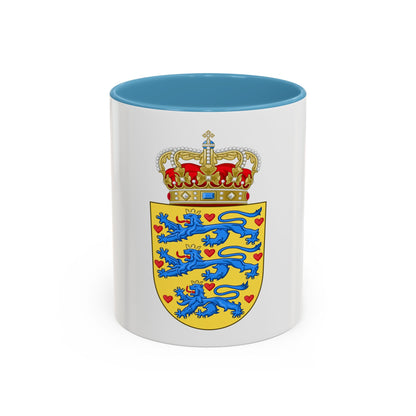 National Coat of arms of Denmark - Accent Coffee Mug