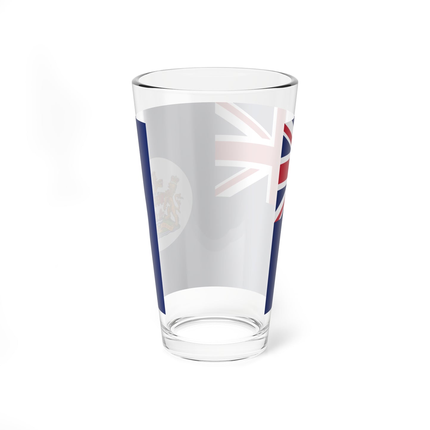 Flag of Hong Kong 1959-1997 2-3 (China) Pint Glass 16oz