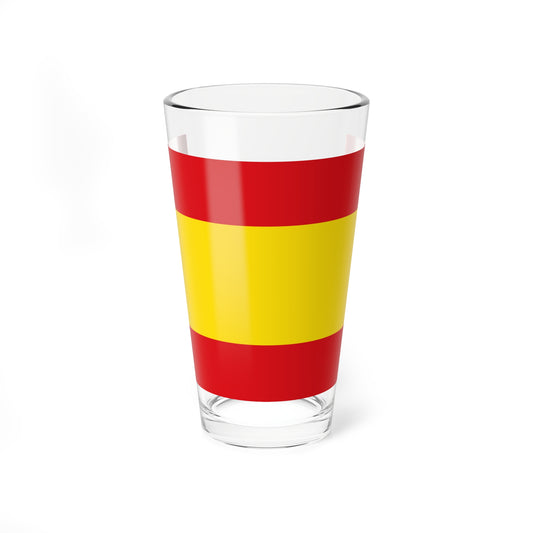 Flag of Spain Civil alternate colours (Spain) Pint Glass 16oz