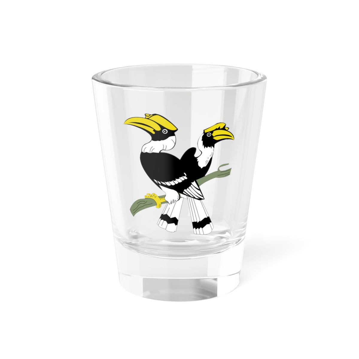 CNF Hornbills (Myanmar) (Coat of Arms) Shot Glass 1.5oz
