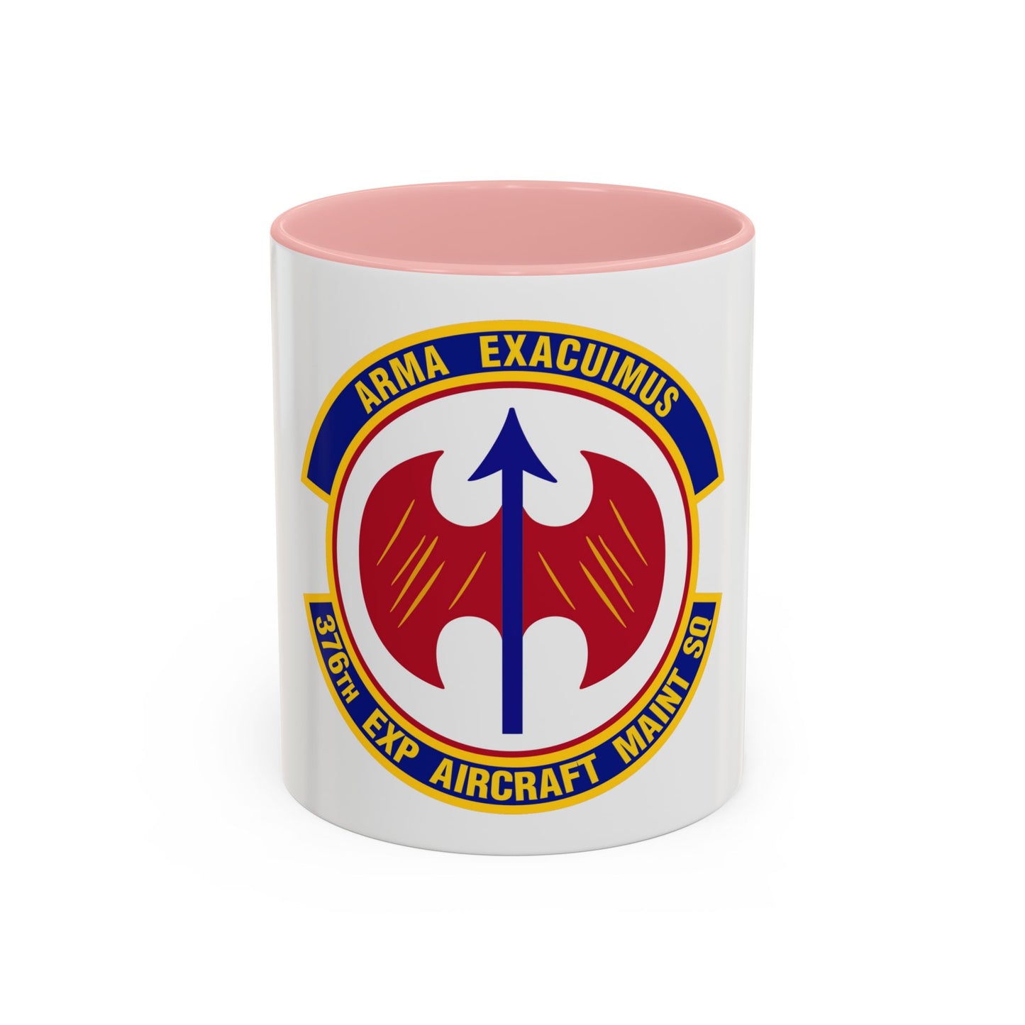 376th Expeditionary Aircraft Maintenance Squadron (U.S. Air Force) Accent Coffee Mug