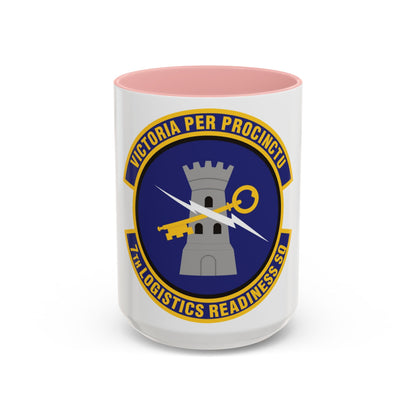 7th Logistics Readiness Squadron (U.S. Air Force) Accent Coffee Mug