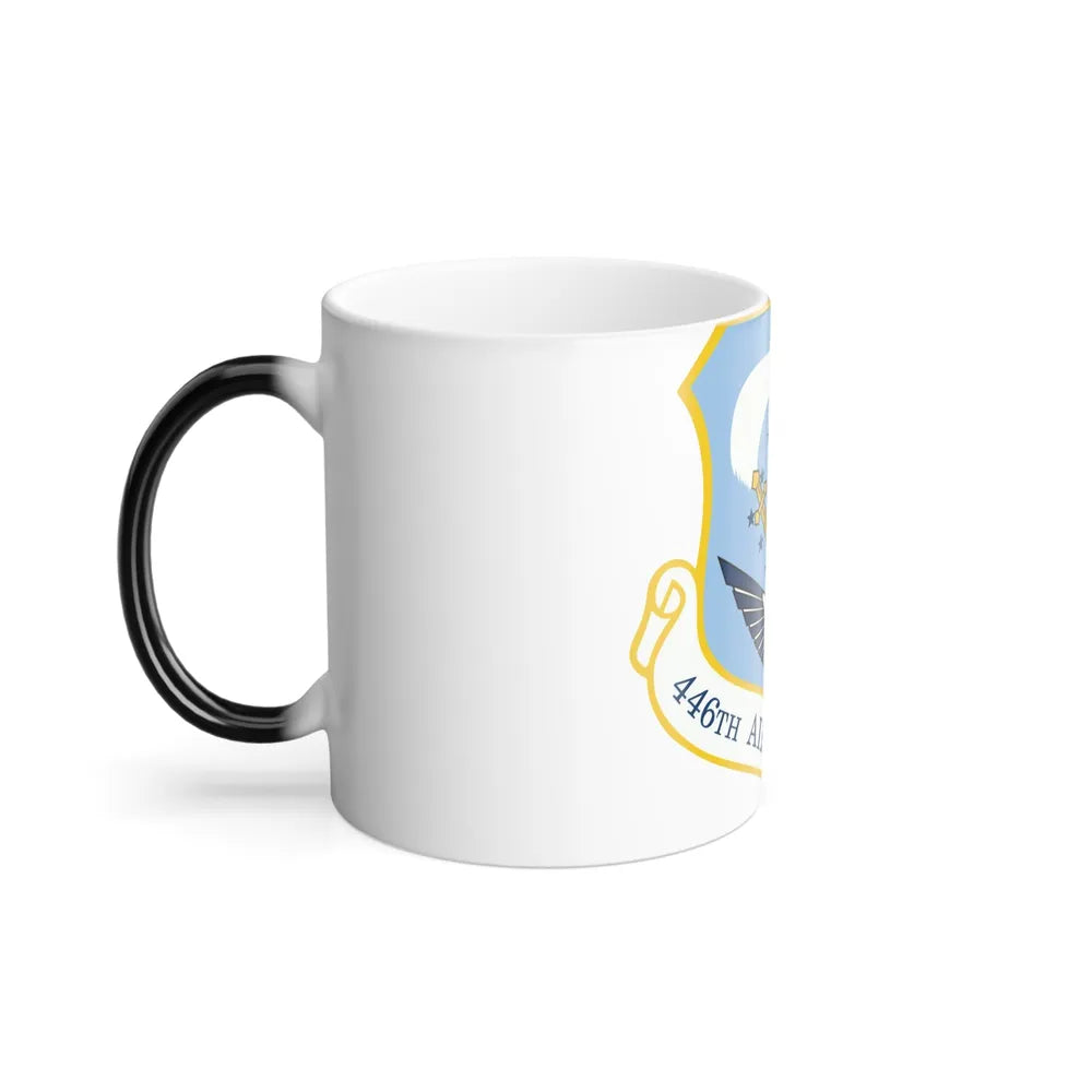 446th Airlift Wing (U.S. Air Force) Color Changing Coffee Mug-Go Mug Yourself
