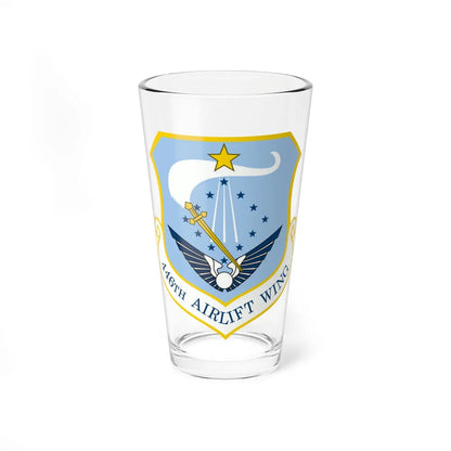 446th Airlift Wing (U.S. Air Force) Pint Glass 16oz-16oz-Go Mug Yourself