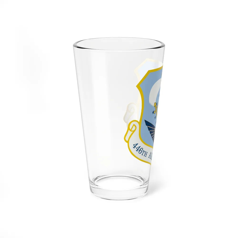 446th Airlift Wing (U.S. Air Force) Pint Glass 16oz-Go Mug Yourself