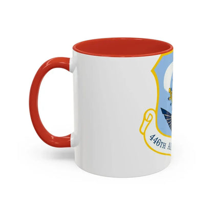 446th Airlift Wing (U.S. Air Force) Accent Coffee Mug - Go Mug Yourself