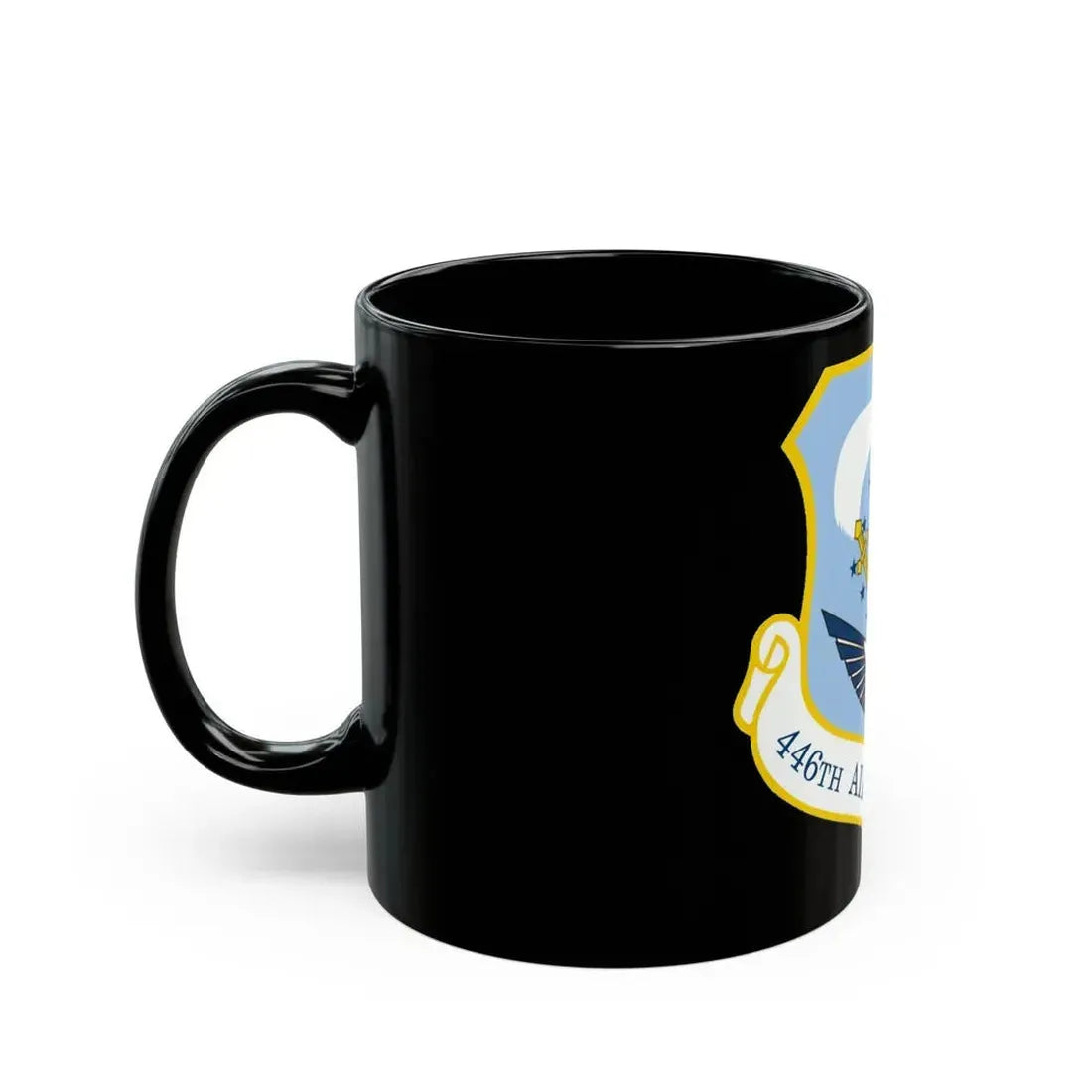 446th Airlift Wing (U.S. Air Force) Black Coffee Mug - Go Mug Yourself