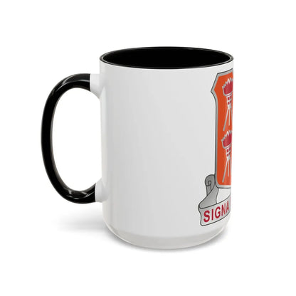 447 Signal Battalion (U.S. Army) Accent Coffee Mug-Go Mug Yourself