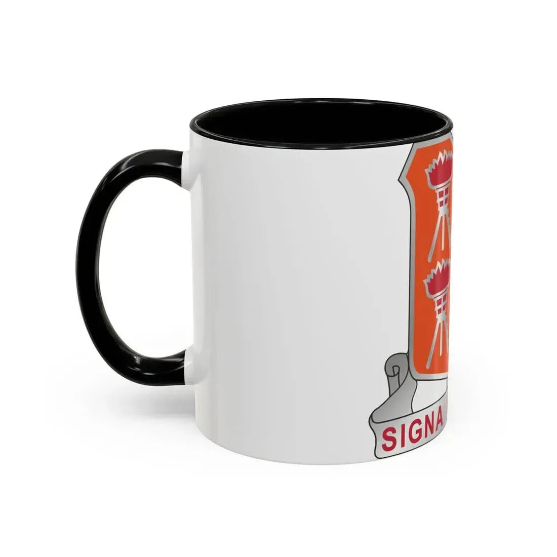 447 Signal Battalion (U.S. Army) Accent Coffee Mug - Go Mug Yourself