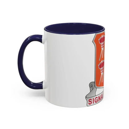 447 Signal Battalion (U.S. Army) Accent Coffee Mug - Go Mug Yourself