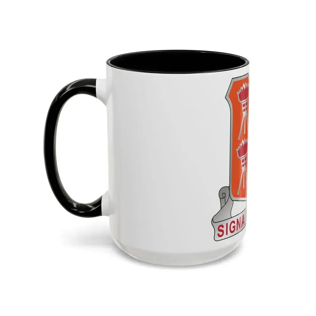 447 Signal Battalion (U.S. Army) Accent Coffee Mug - Go Mug Yourself