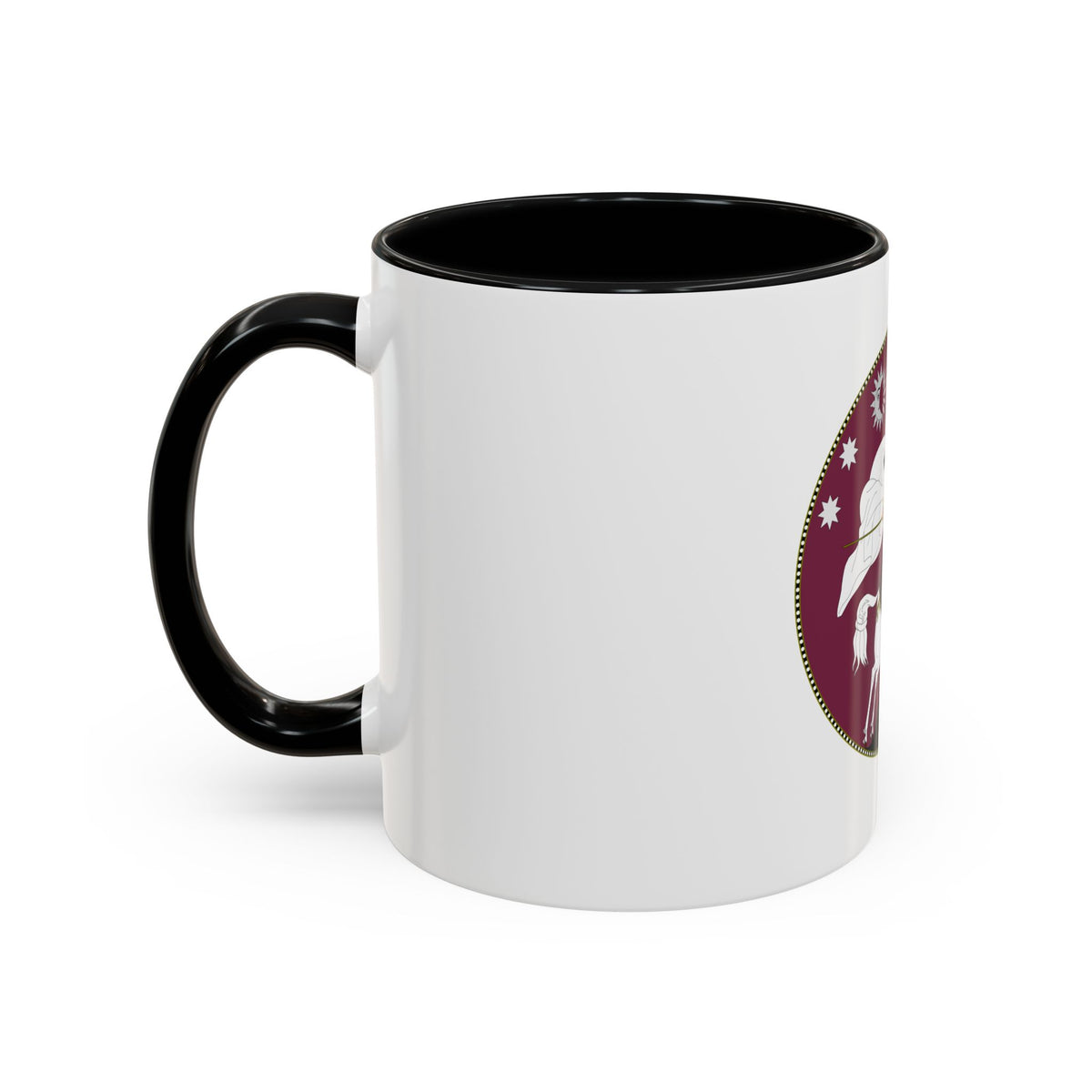 Coat of Arms of Democratic Republic of Georgia - Accent Coffee Mug