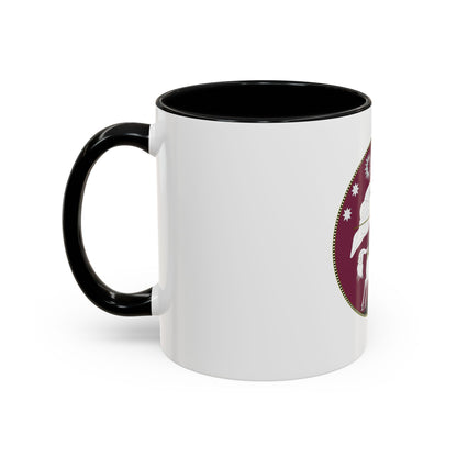 Coat of Arms of Democratic Republic of Georgia - Accent Coffee Mug