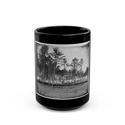 Brandy Station, Virginia. Headquarters, Army Of The Potomac. Eastern Half Of The Camp (U.S. Civil War) Black Coffee Mug