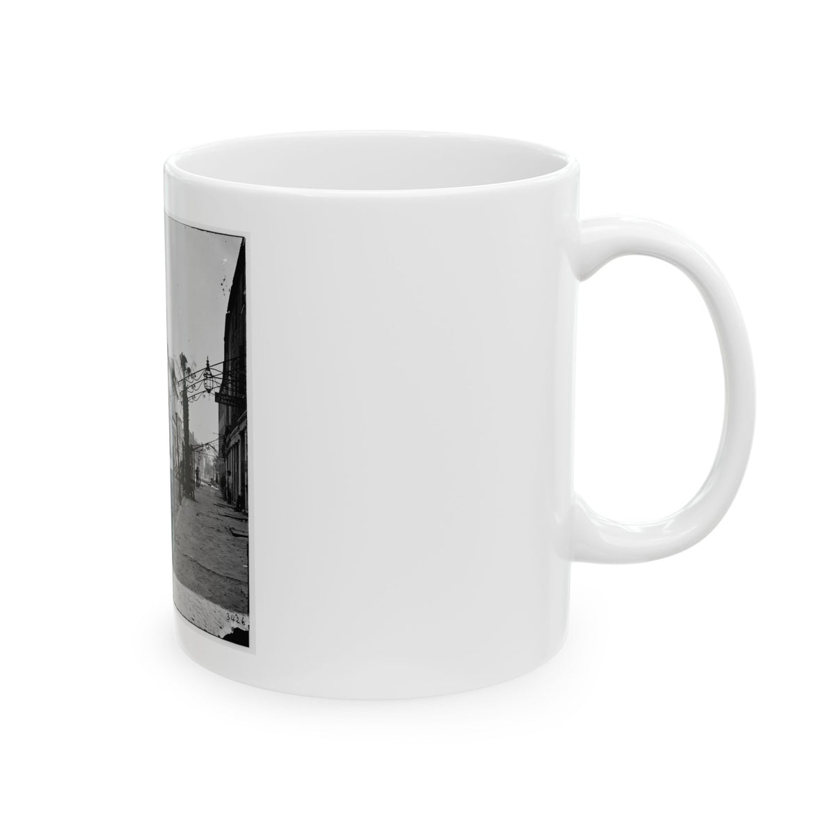 Charleston, S.C. The Post Office (Old Exchange And Custom House, 122 East Bay) (U.S. Civil War) White Coffee Mug