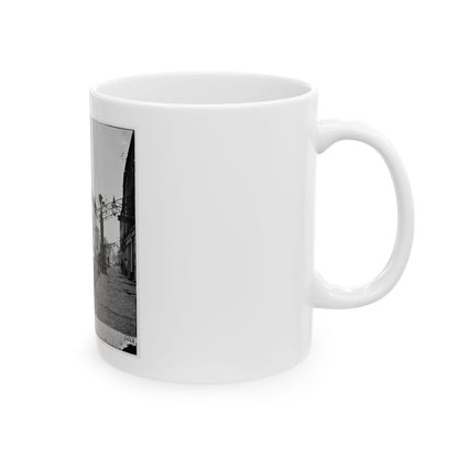 Charleston, S.C. The Post Office (Old Exchange And Custom House, 122 East Bay) (U.S. Civil War) White Coffee Mug