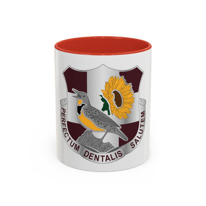 Dental Health Activity Fort Riley (U.S. Army) Accent Coffee Mug