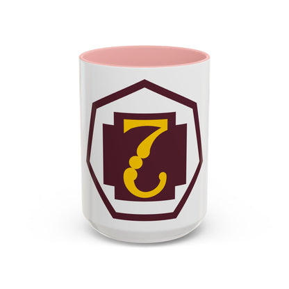 7 Medical Command (U.S. Army) Accent Coffee Mug