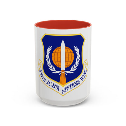 526th ICBM Systems Wing (U.S. Air Force) Accent Coffee Mug
