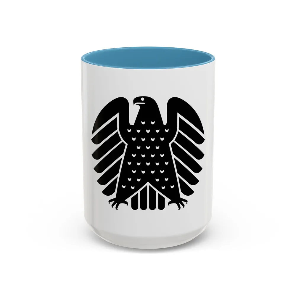 German Bundestag - Accent Coffee Mug-15oz-Light Blue-Go Mug Yourself