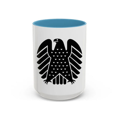 German Bundestag - Accent Coffee Mug-15oz-Light Blue-Go Mug Yourself